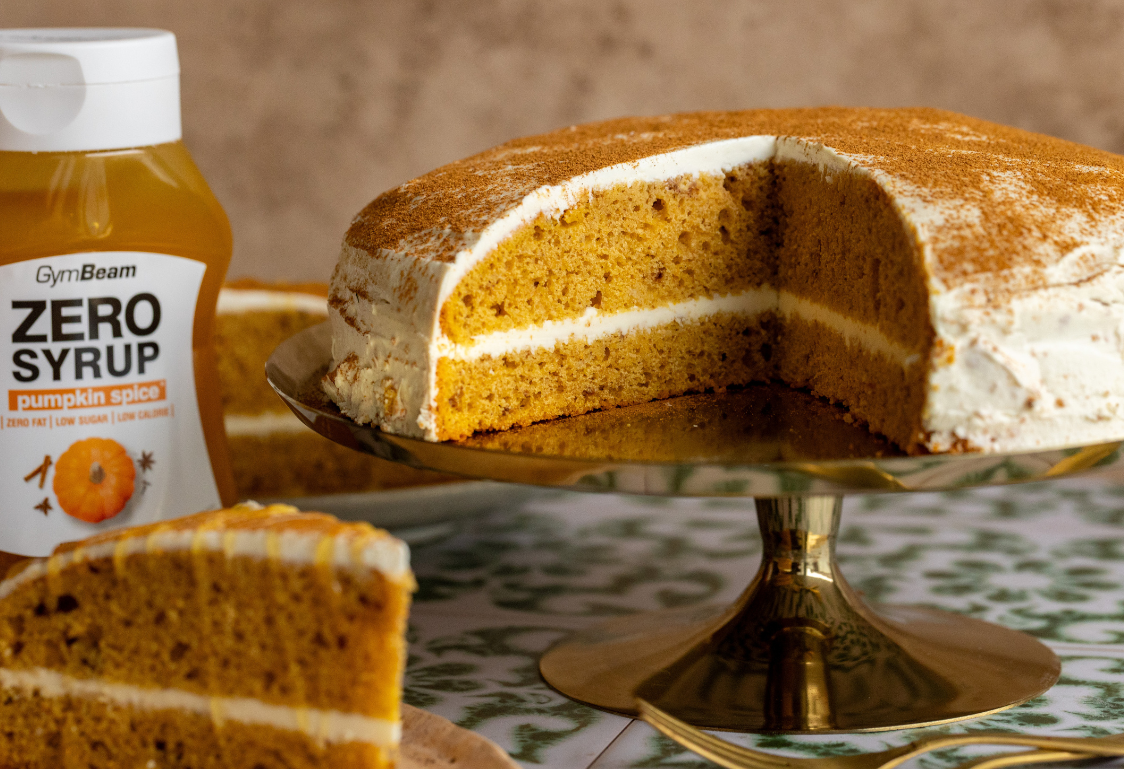 Kolač od bundeve s kremom