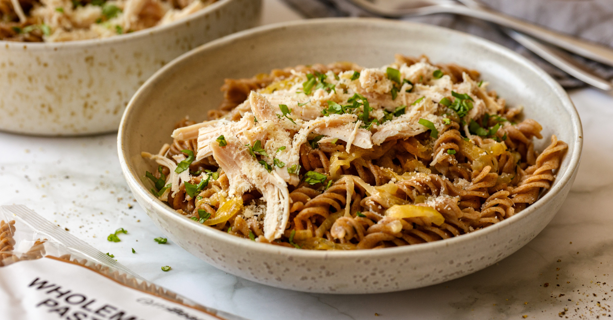 Fitness Recipe: Turkey and Caramelised Onion Pasta