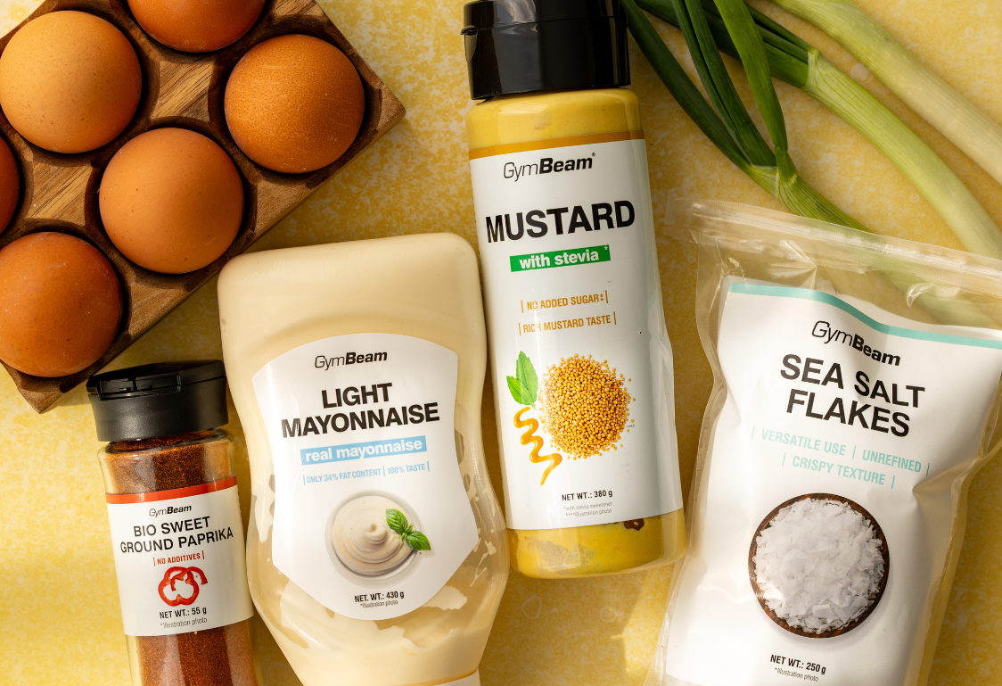 Stuffed Hard-Boiled Eggs - Ingredients