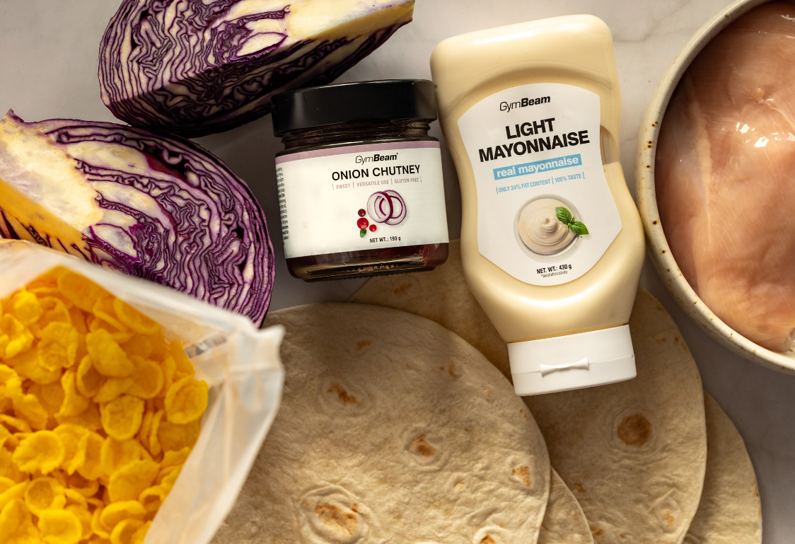 Crispy Chicken Strips in a Tortilla - Ingredients