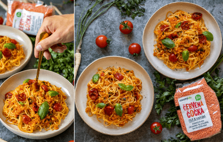 Web - Špagety Bolognese na vegánsky spôsob