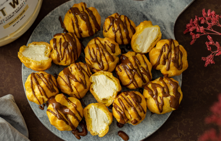 Fitness Recipe: Profiteroles with Quark Cream