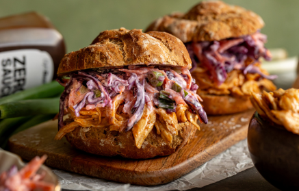 Fitness Recipe: Pulled Chicken Burger