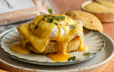 Fitness Recipe: Eggs Benedict with Hollandaise Sauce