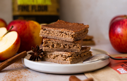 Fitness Recipe: Moist Apple Slice with Protein