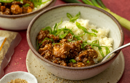 Fitness Recipe: Sesame Tofu with Rice