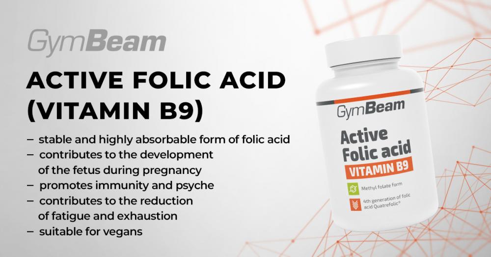 Active Folic Acid (Vitamin B9) - GymBeam