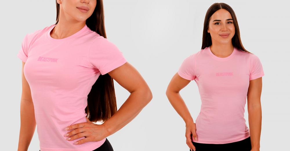Women's Daily T-Shirt Rose Pink - BeastPink