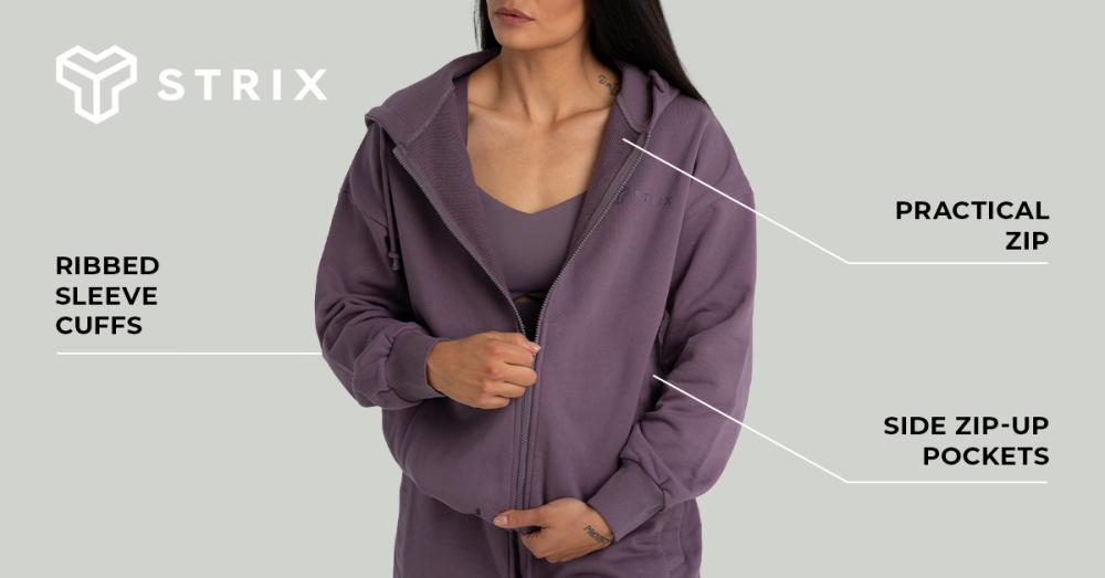 Women's Zip Hoodie Dusk - STRIX