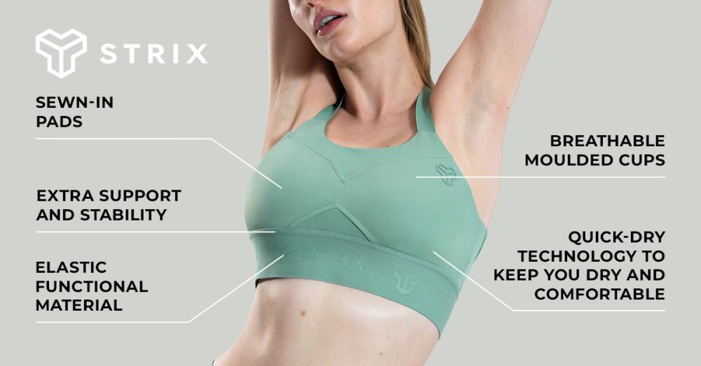 Nebula Sports Bra Agave - STRIX