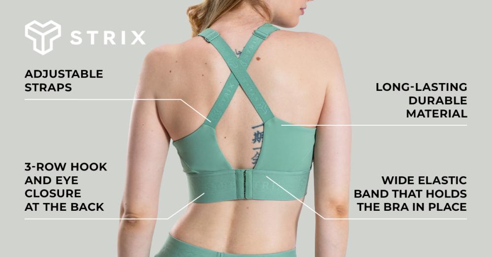  Nebula Sports Bra Agave - STRIX