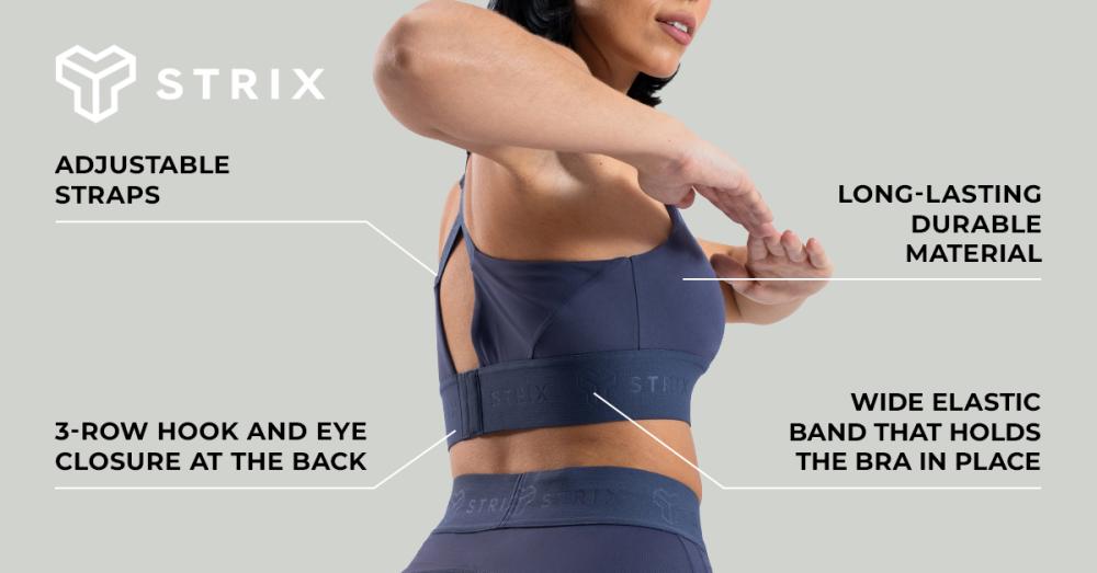  Nebula Sports Bra Graystone - STRIX