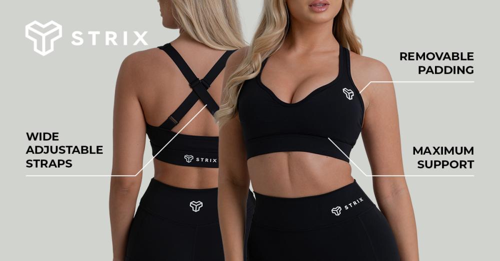 ZOA Sports Bra Black - STRIX