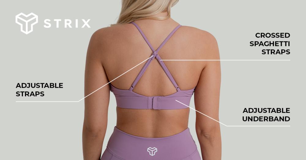 ZOA Triangle Sports Bra Orchid - STRIX