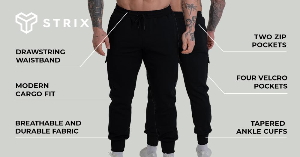 ZOA Joggers Black - STRIX