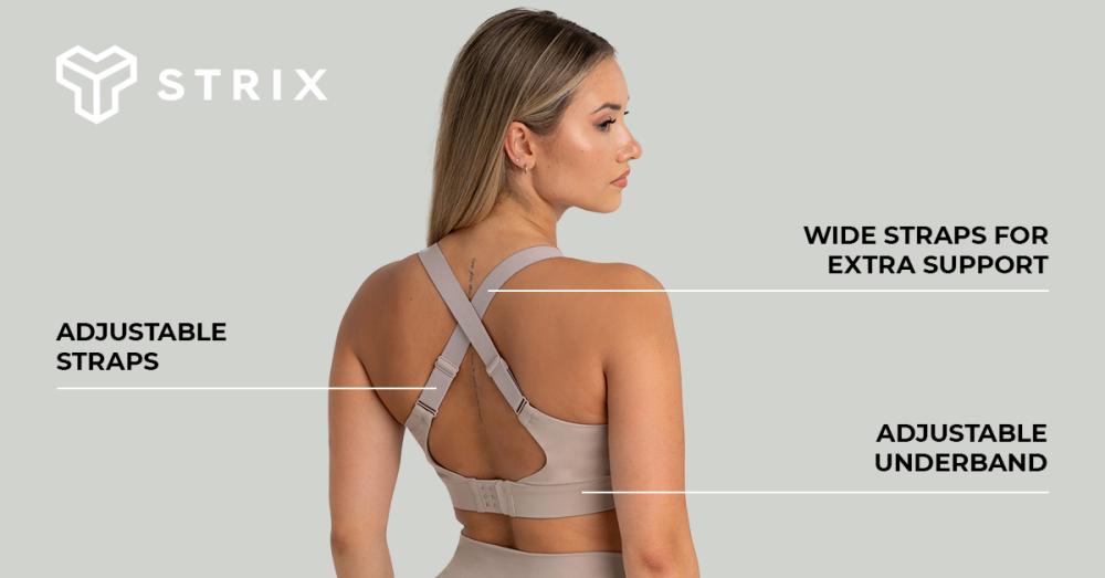 Sports Bra Taupe - STRIX
