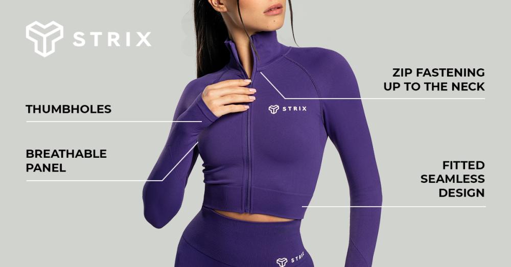 Women’s Seamless Cropped Top Cosmos - STRIX