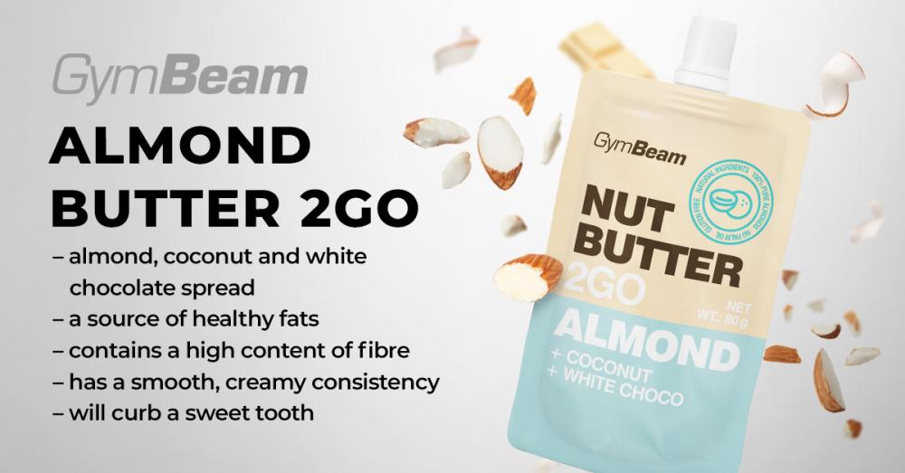 Nut Butter 2GO - Almond Butter with Coconut and White Chocolate