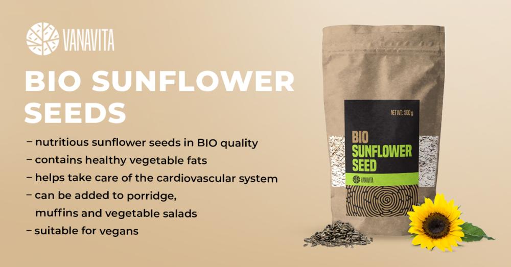 BIO Sunflower Seeds - VanaVita