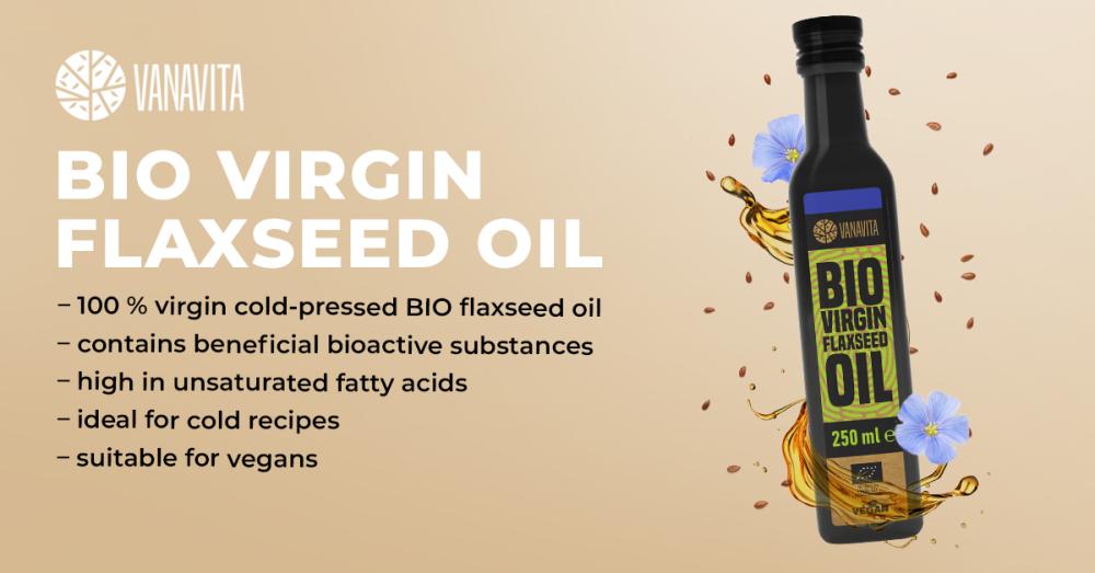 BIO Flaxseed Oil - VanaVita