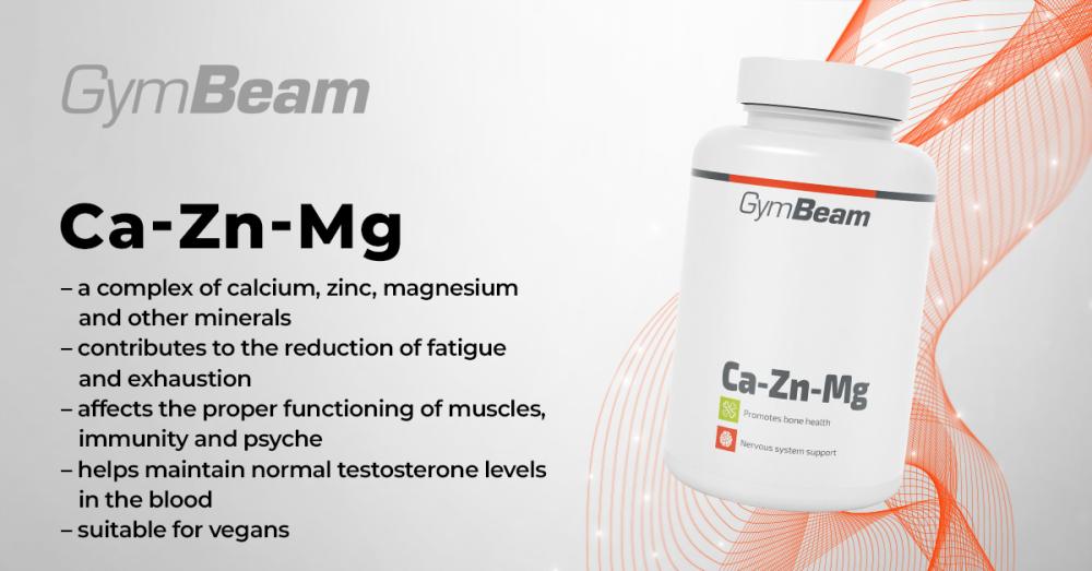 Ca-Zn-Mg - GymBeam | GymBeam.com