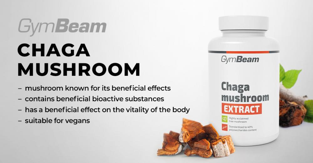 Chaga Mushroom Extract - GymBeam