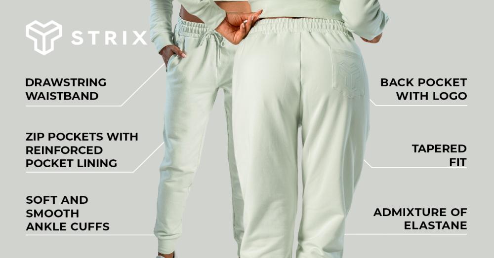 Women's Essential Joggers Moon Grey - STRIX