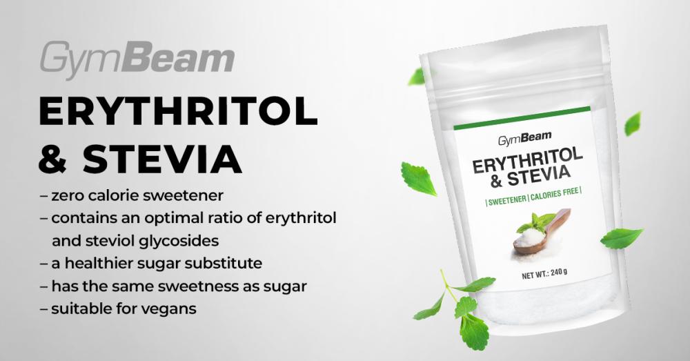 Erytritol & Stevia Sweetener - GymBeam