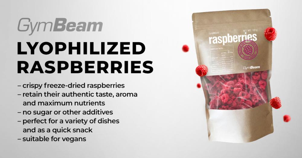 Lyophilized Raspberries - GymBeam