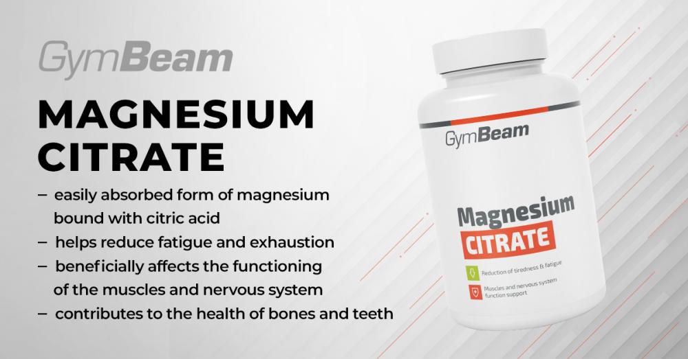 Magnesium Citrate caps - GymBeam