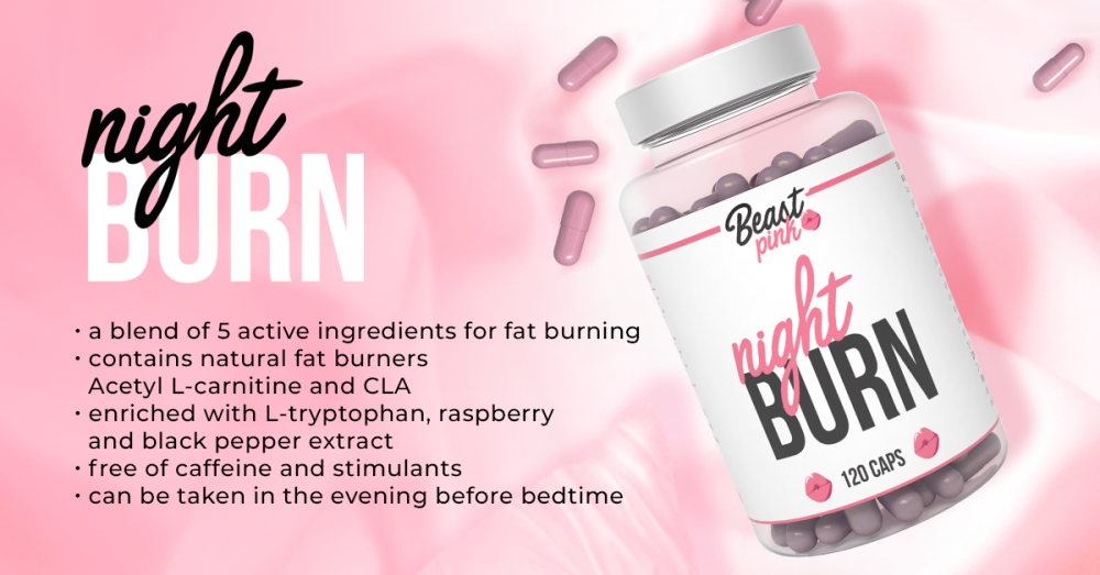 Night Burn Fat Burner - BeastPink