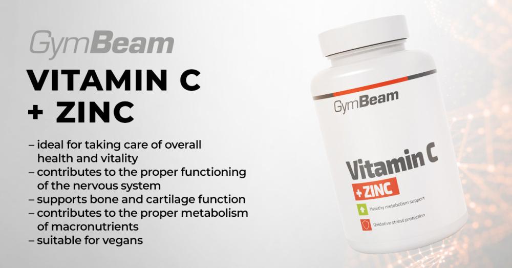 Vitamin C + Zinc - GymBeam