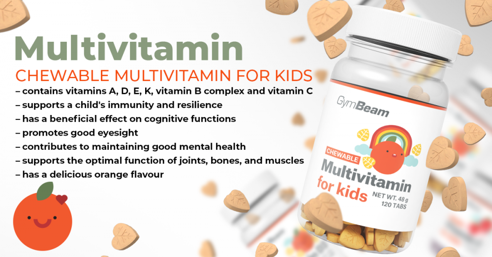 Chewable Multivitamin for Kids - GymBeam