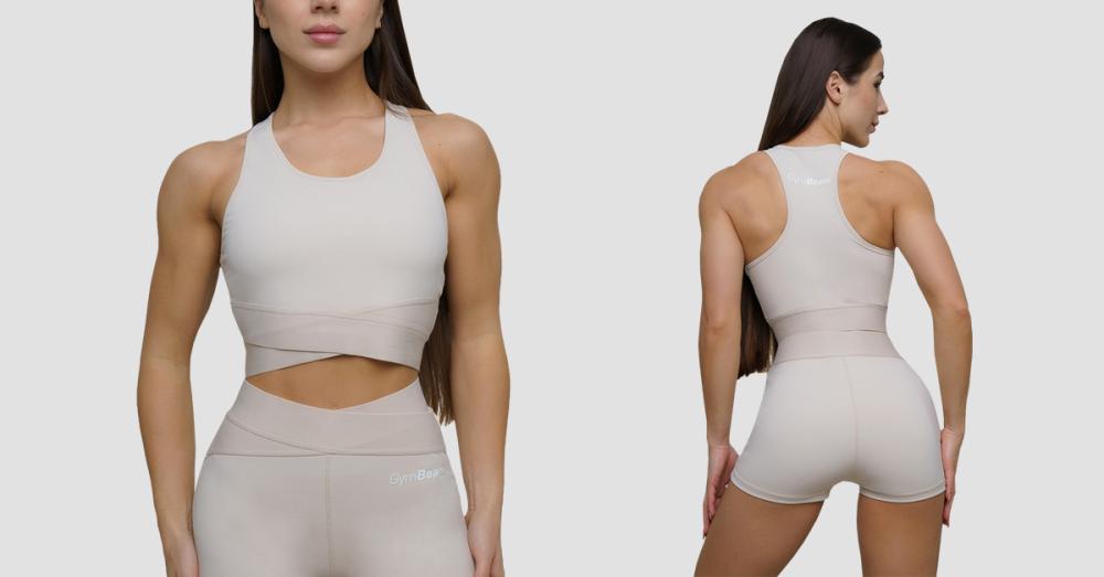 Agile Sports Bra Desert - GymBeam	