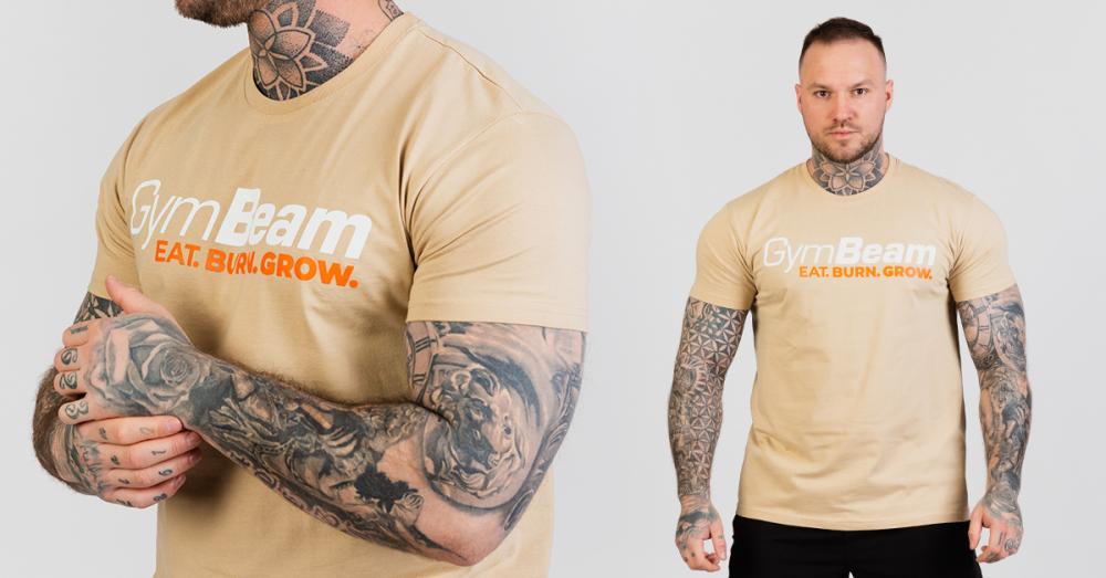 Grow T-shirt Sand - GymBeam