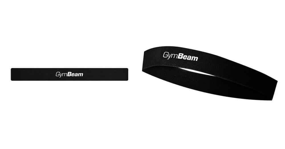 Headband Antislip Black - GymBeam