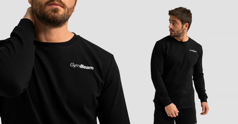 Limitless Sweatshirt Black - GymBeam