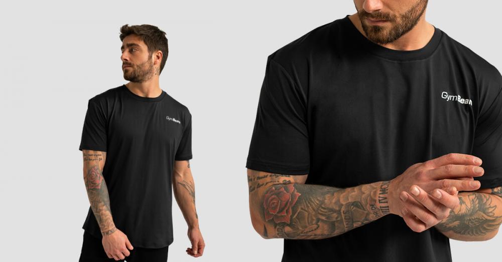 Men‘s Limitless Sports T-Shirt Black - GymBeam