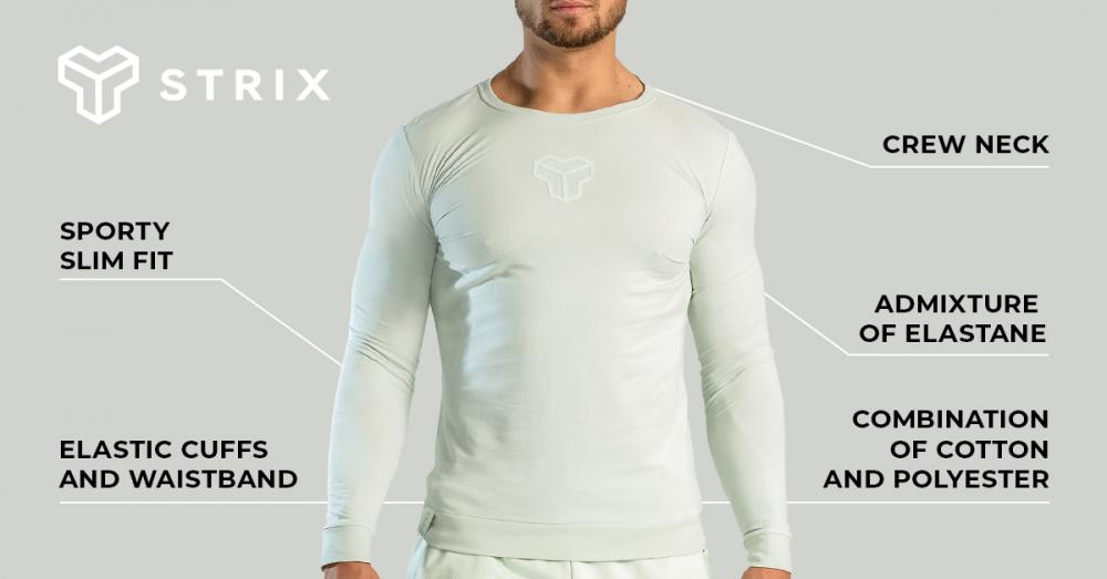 Essential Long Sleeve T-Shirt Moon Grey - STRIX