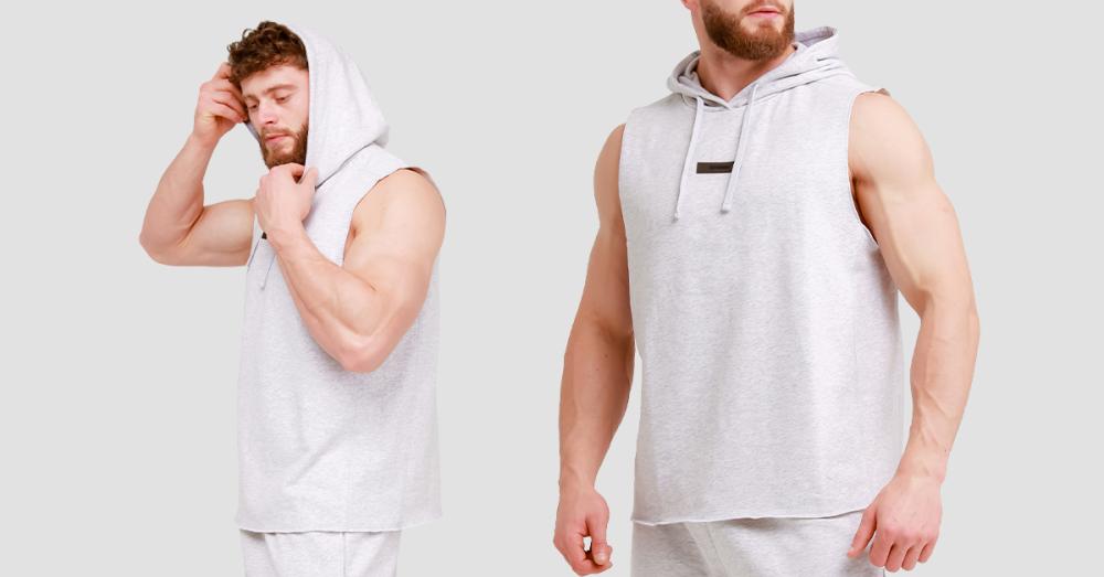 Men‘s Unity Vest Grey - GymBeam	