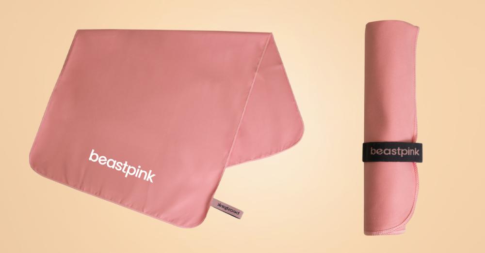 Mini Sports Towel Pink - BeastPink