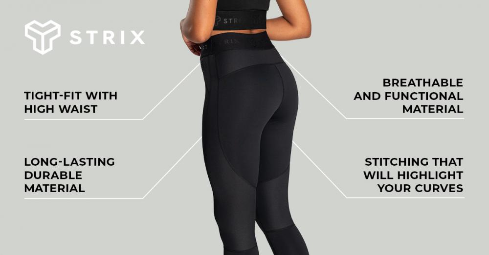 Women's Nebula leggings black - STRIX
