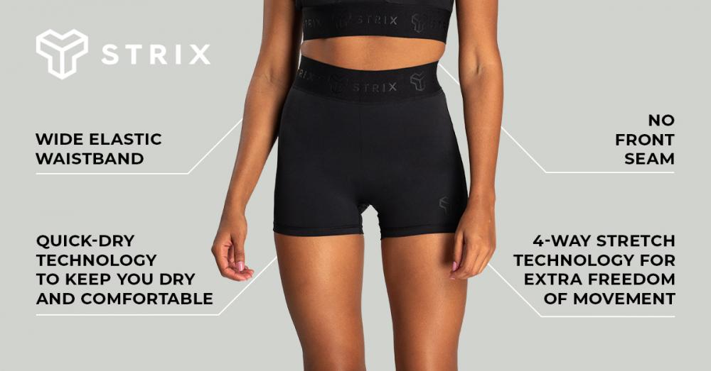 Women‘s Nebula Shorts Black - STRIX