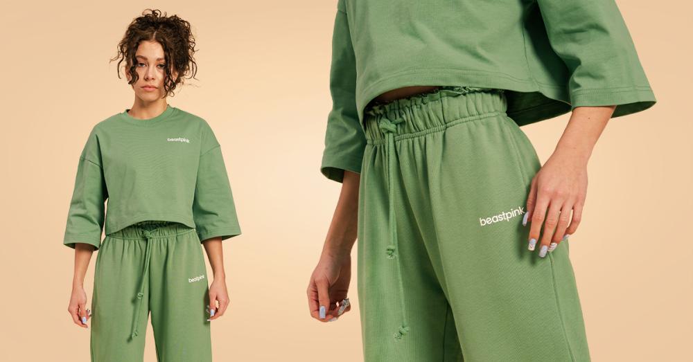 Women's Serenity Joggers Olivine - BeastPink