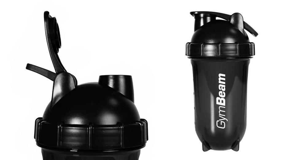 Tritan Shaker Black 500 ml - GymBeam