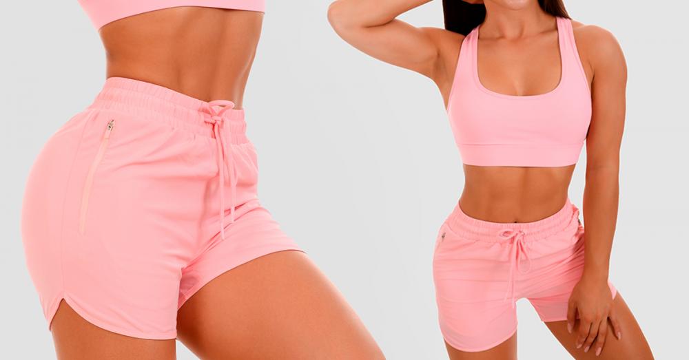 Women's TRN Shorts pink - GymBeam