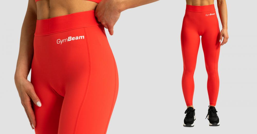 Women‘s Limitless Leggings Hot Red - GymBeam