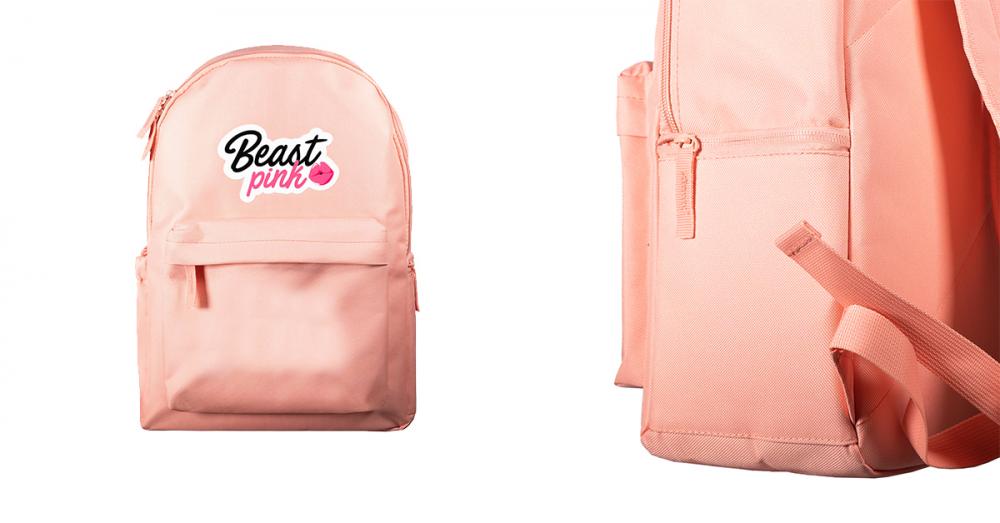 Women‘s Backpack Baby Pink - BeastPink
