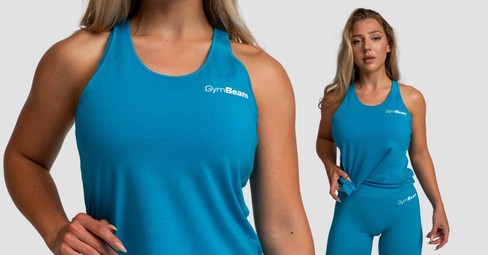 Women‘s Limitless Tank Top Aquamarine - GymBeam