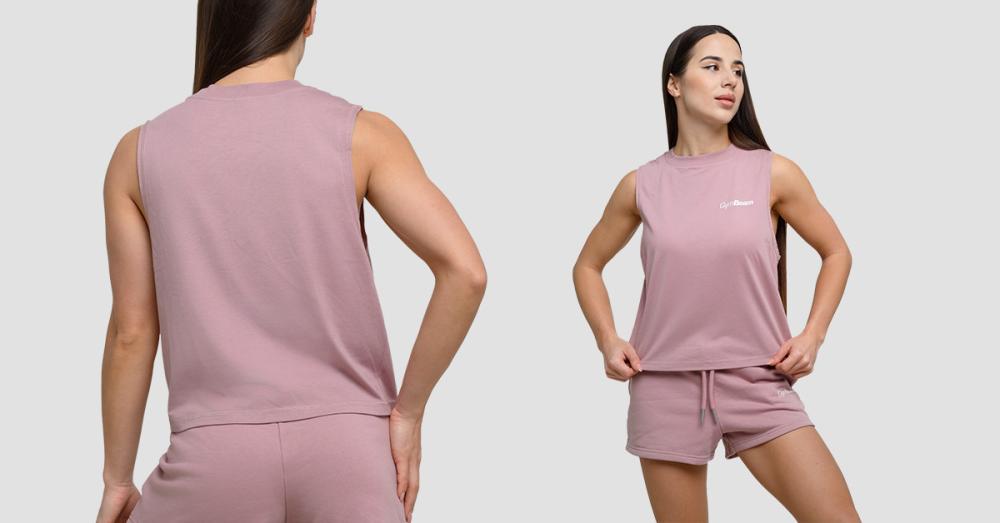 Women’s Agile Tank Top Woodrose - GymBeam	